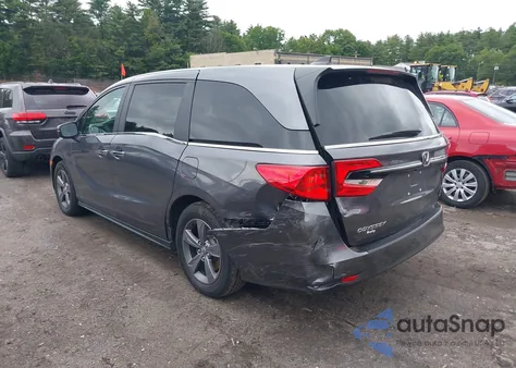 2024 Honda Odyssey Ex from USA, damaged, VIN 5FNRL6H58RB074847